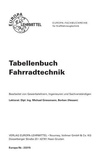 tabellenbuch metall english pdf